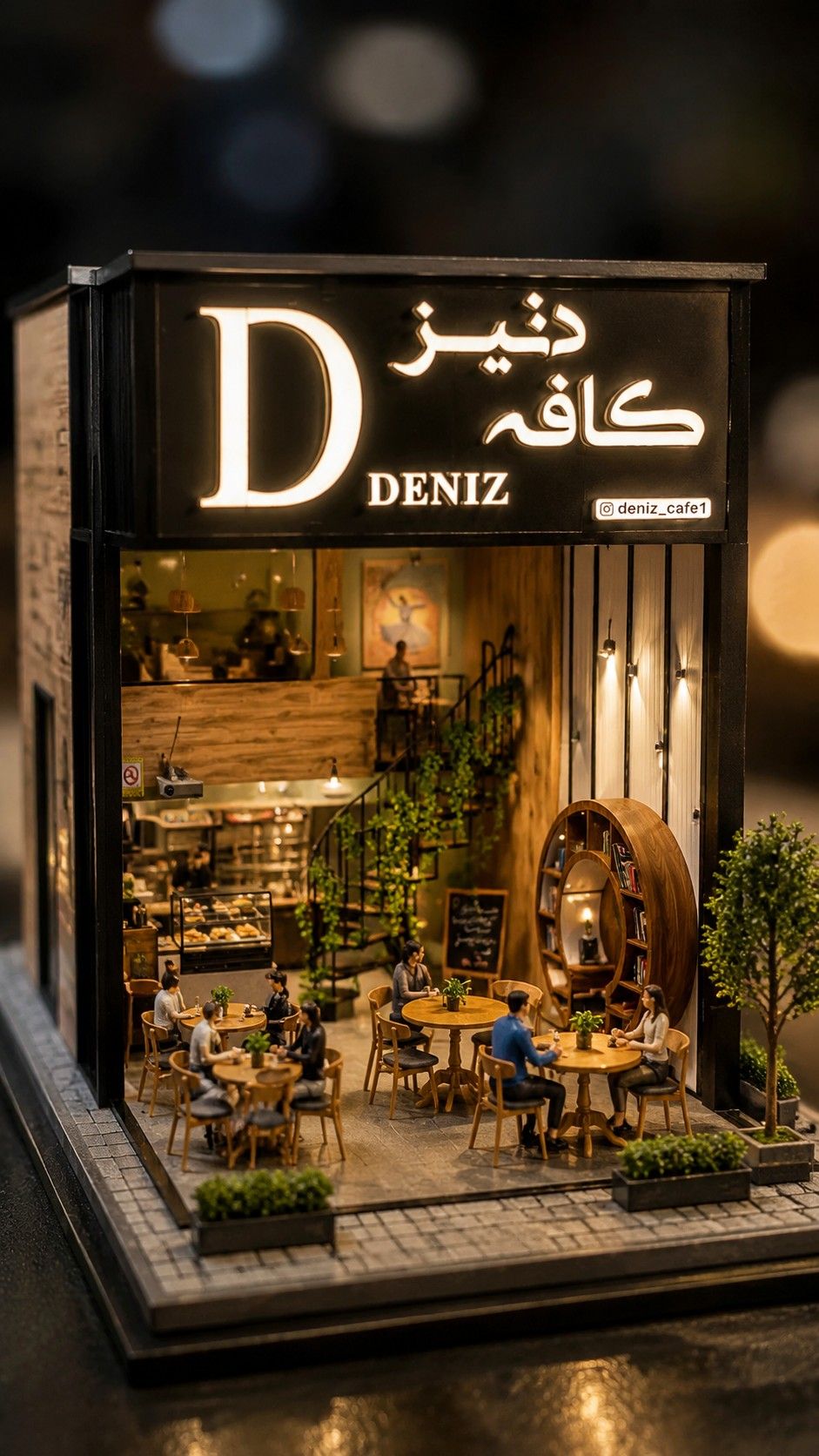 فضای کافه دنیز